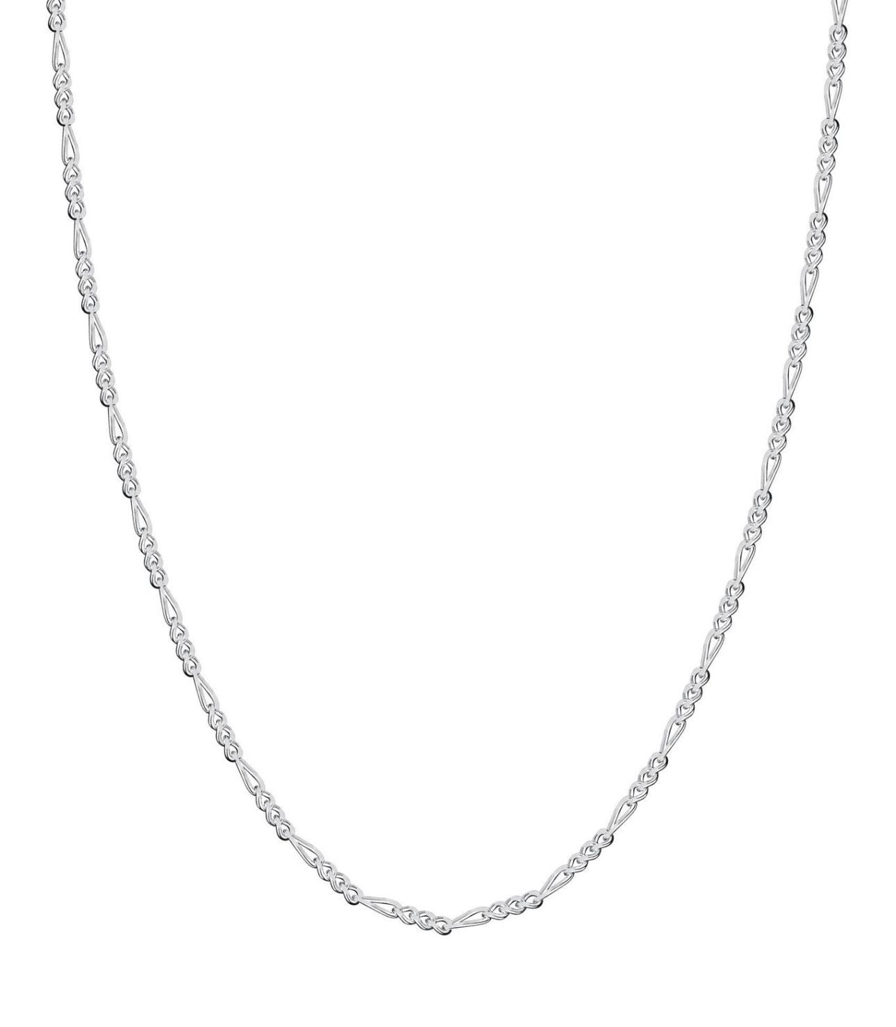 Elegant Silver Chain Necklace
