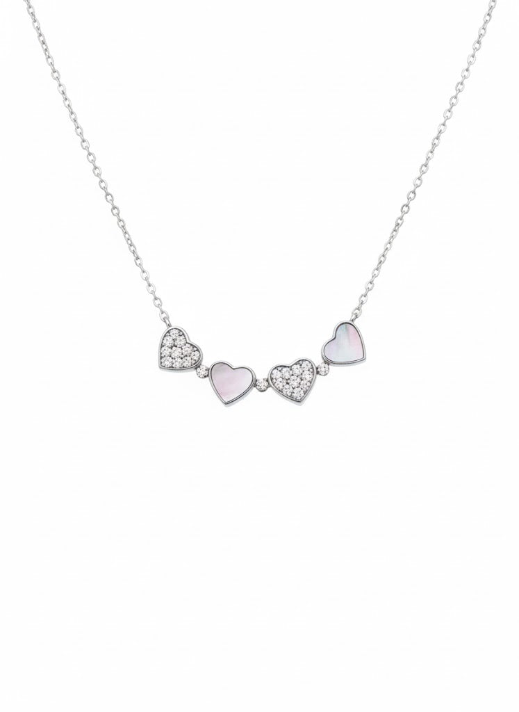 Heart Necklace – Italian Silver 925 (Best Seller)