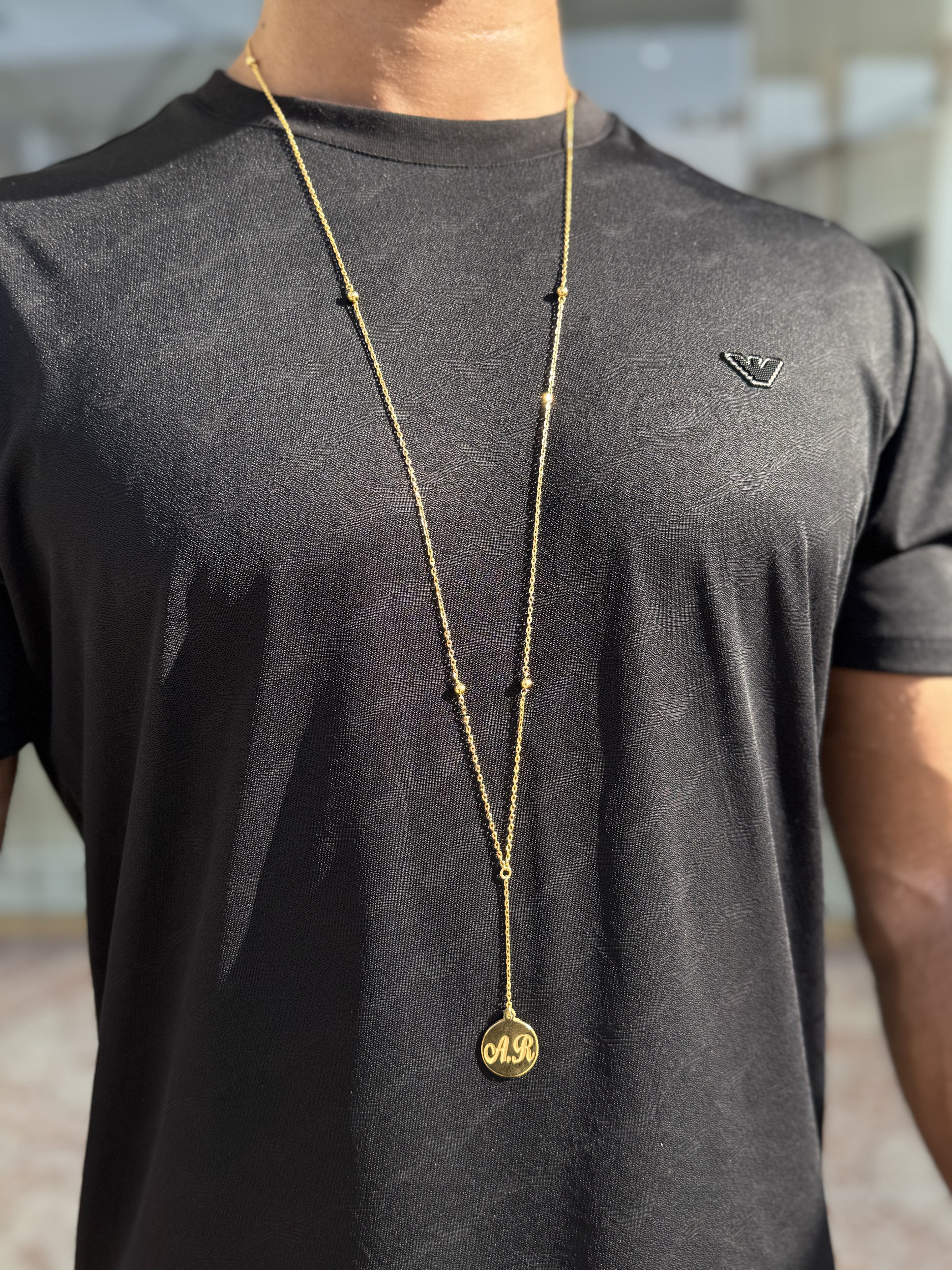 Gold plated silver chain