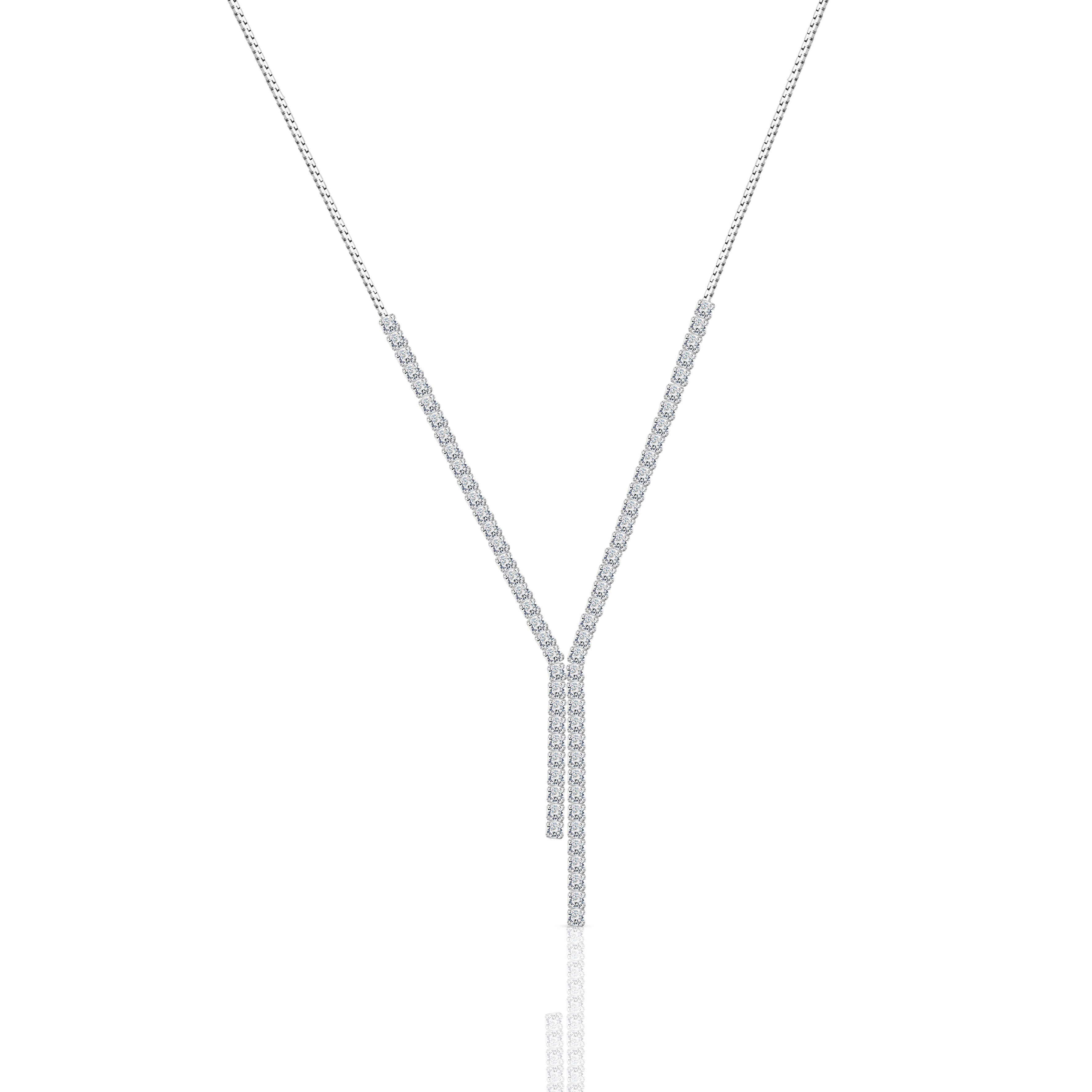 Y-shaped necklace