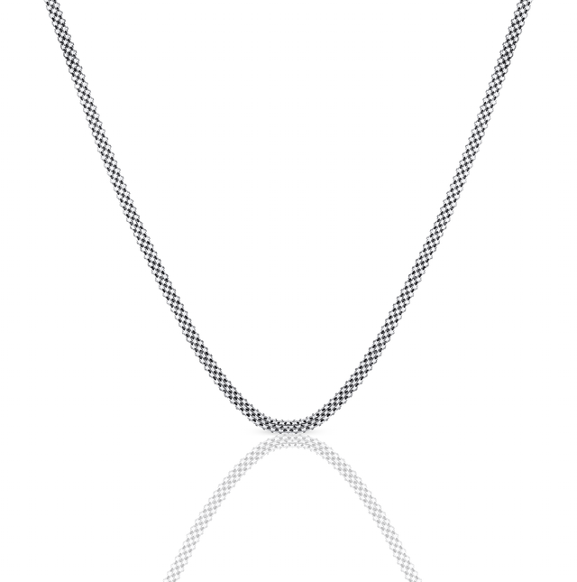 Steel Mesh Chain Necklace