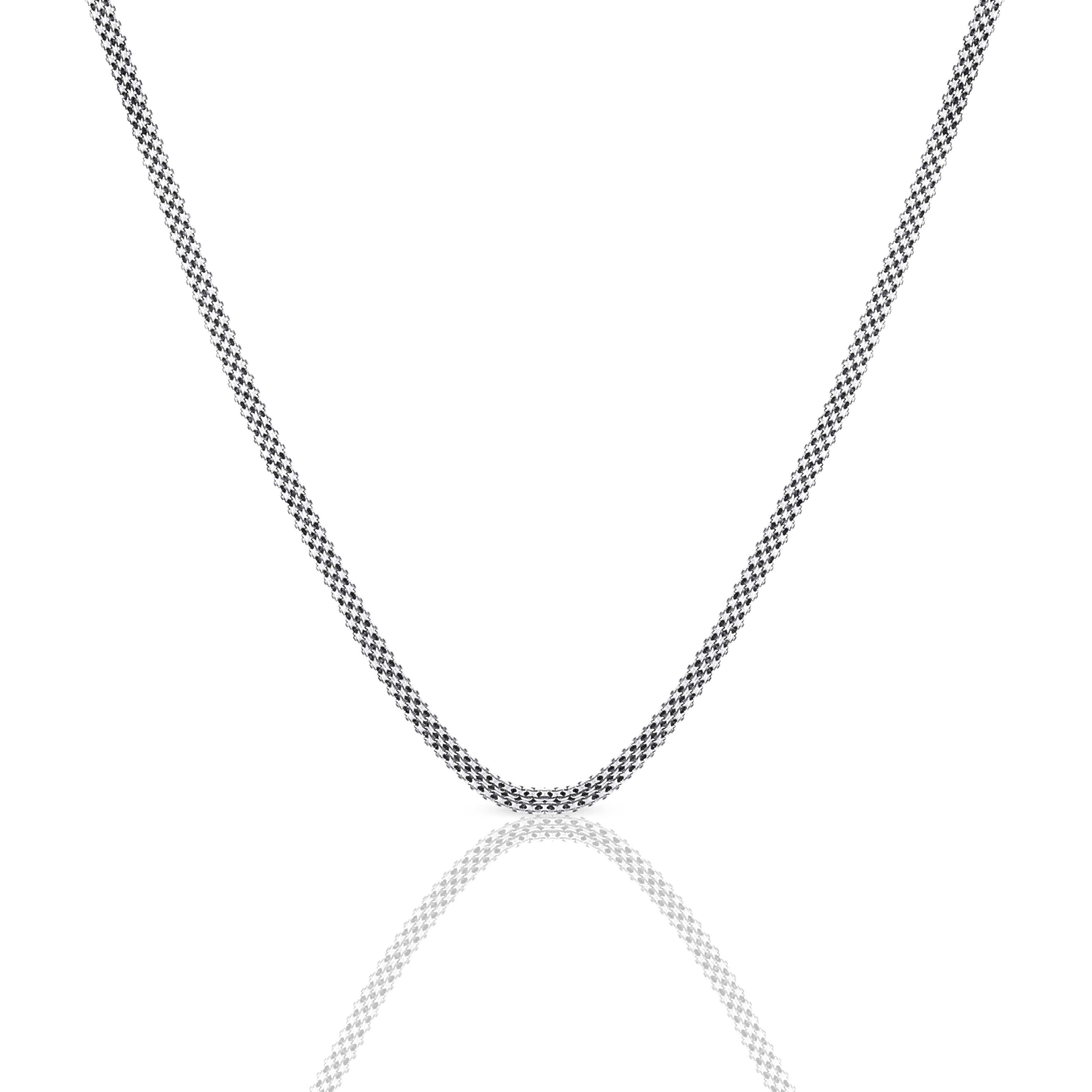 Steel Mesh Chain Necklace