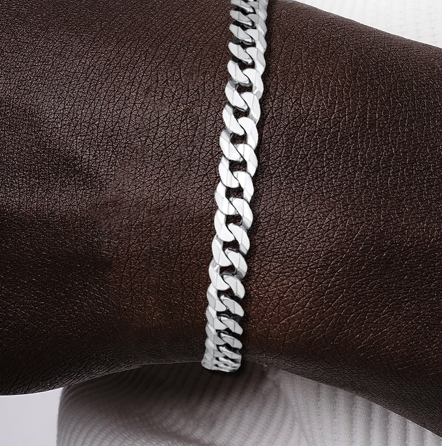 Silver Elegance Men's Bracelet