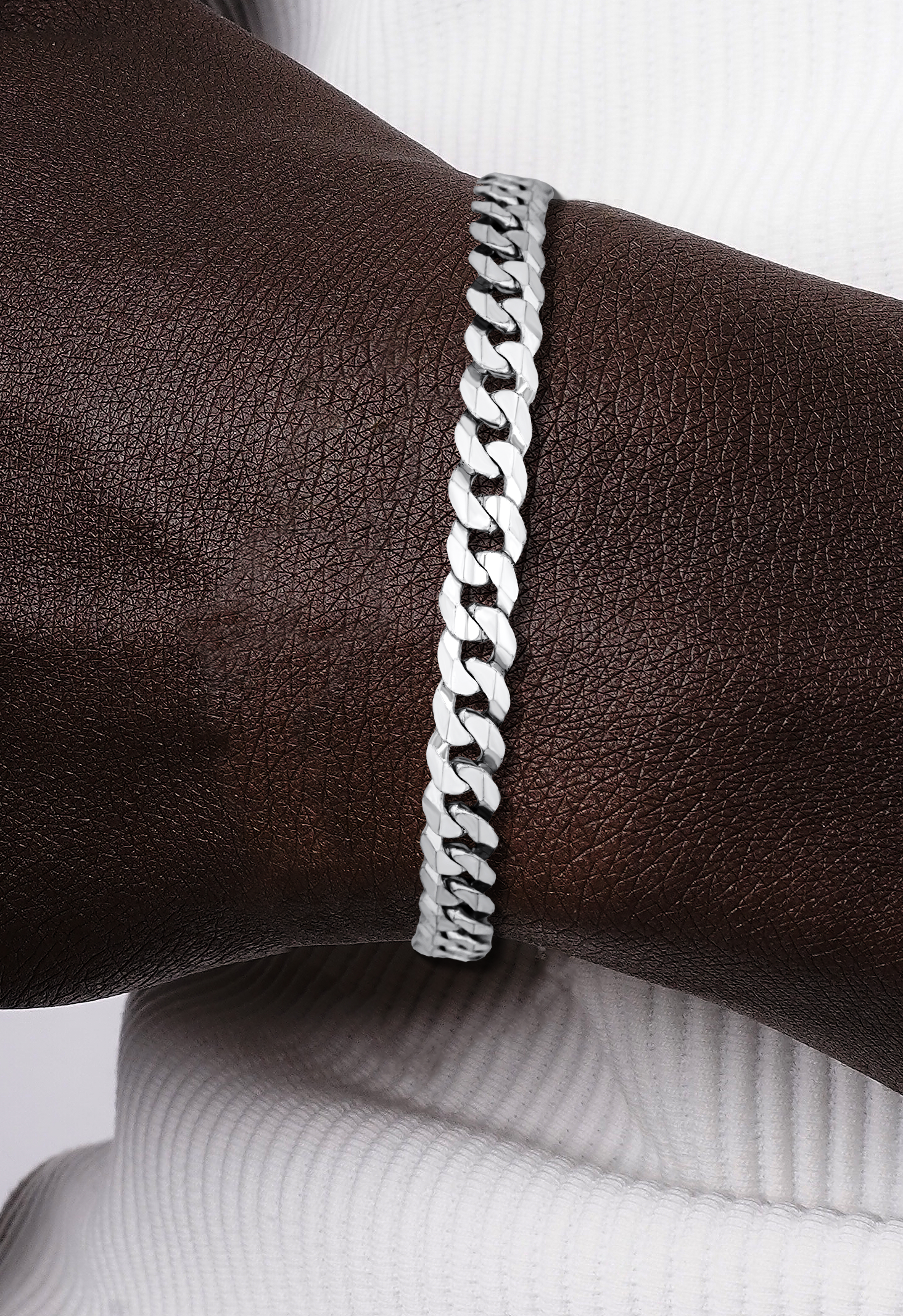 Silver Elegance Men's Bracelet